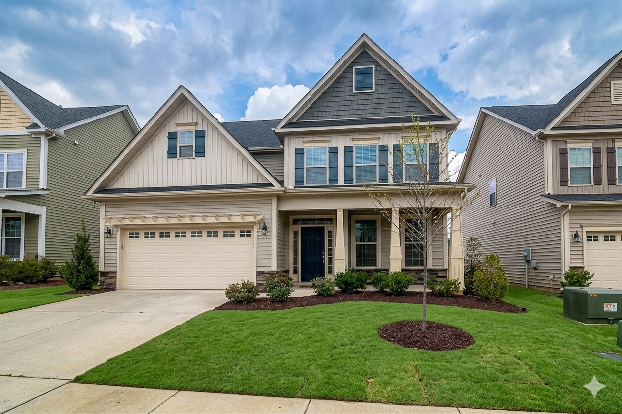 After: Completed sod installation at DFW home